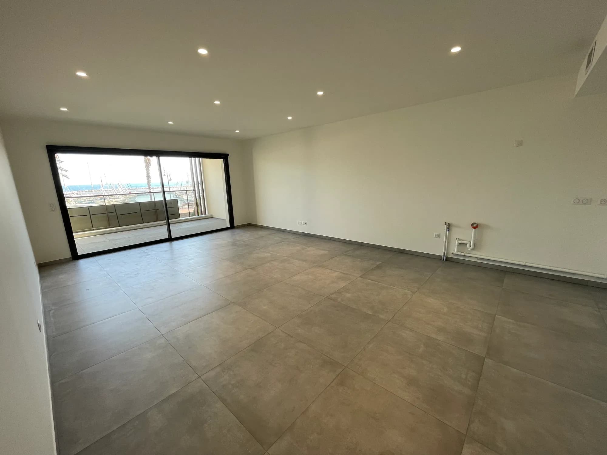 Séjour de l'appartement 104, premier étage